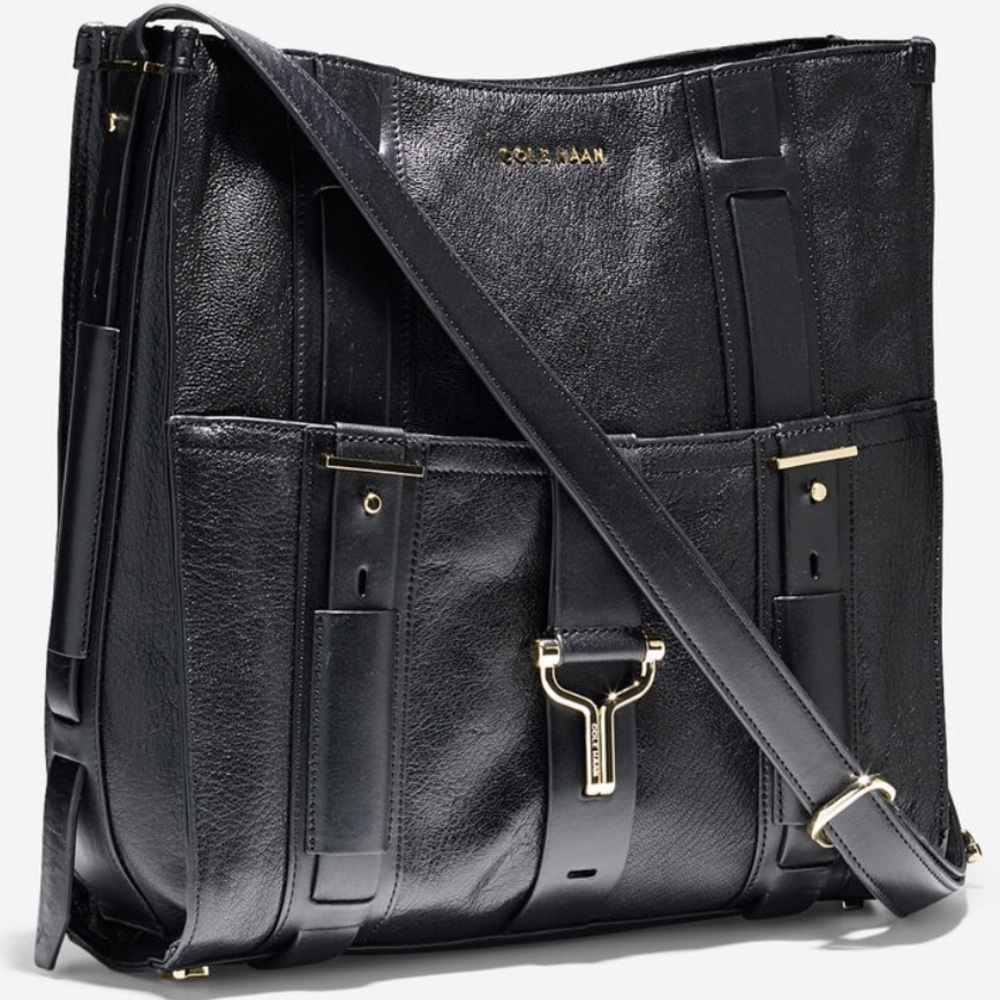 Cole Haan Leather Chesney Shoulder/Crossbody bag